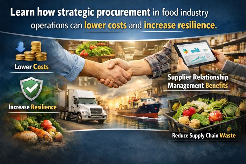 How Strategic Procurement Transforms Food Supply Chains
